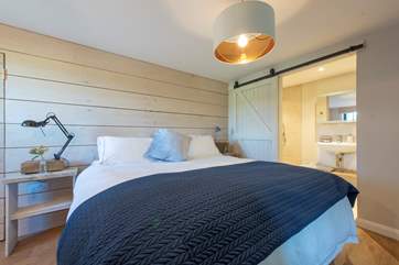 Leading off the bedroom is the modern en suite shower-room.