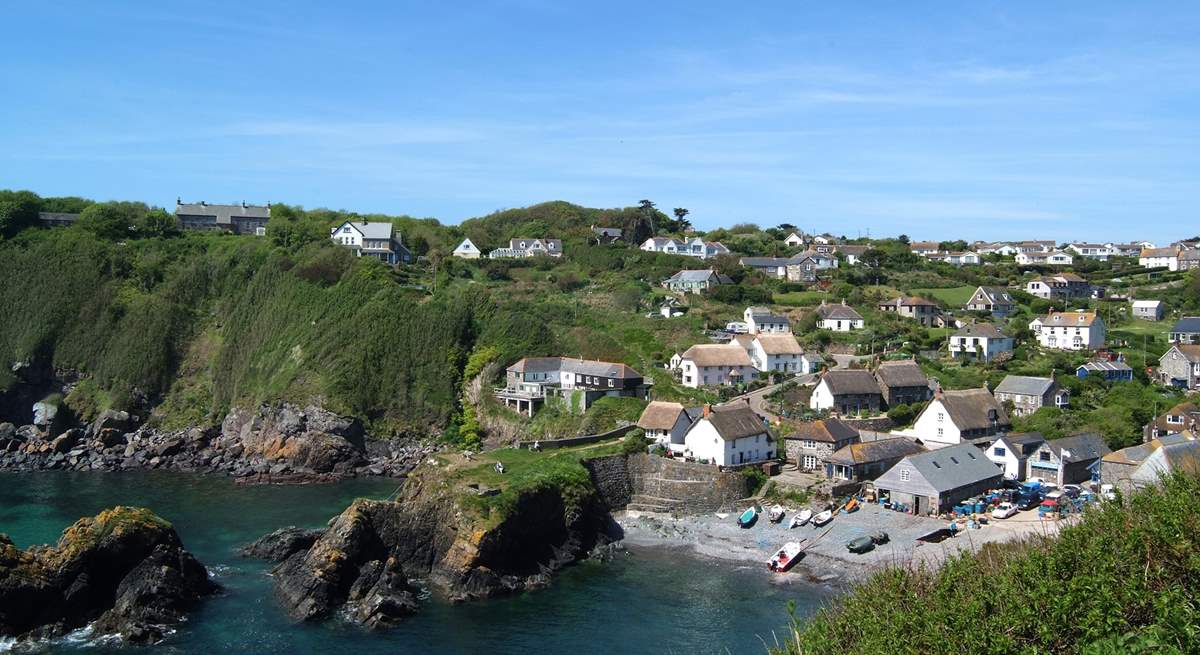 Captivating Cadgwith, a traditional Cornish fishing village.