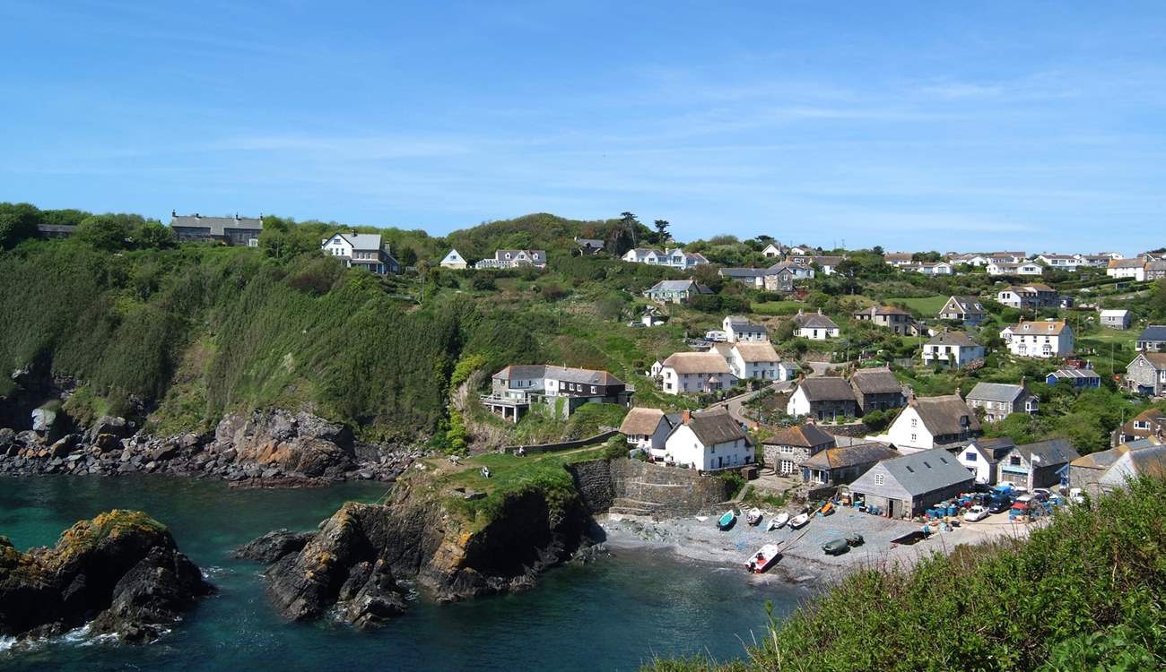 Captivating Cadgwith, a traditional Cornish fishing village.