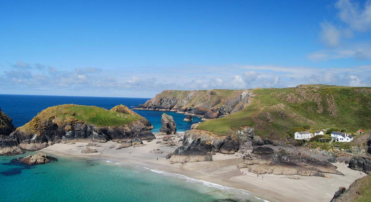 Stunning Kynance Cove on the Lizard Peninsula is well worth a visit.