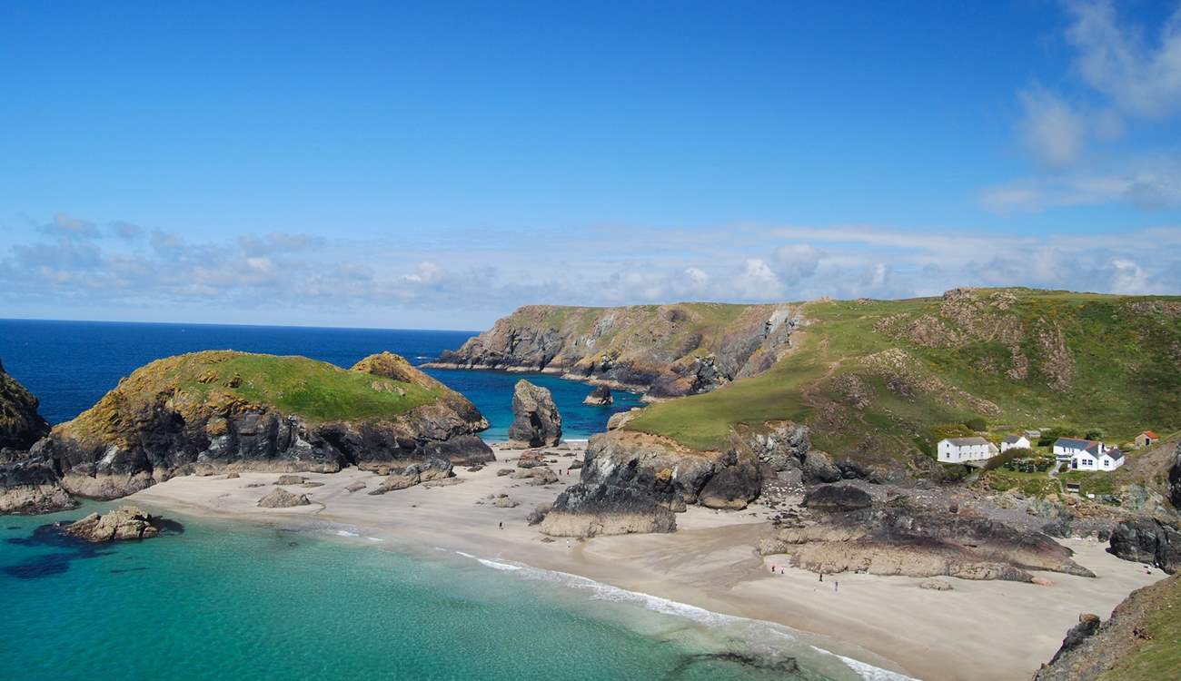 Stunning Kynance Cove on the Lizard Peninsula is well worth a visit.