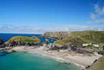 Stunning Kynance Cove on the Lizard Peninsula is well worth a visit.