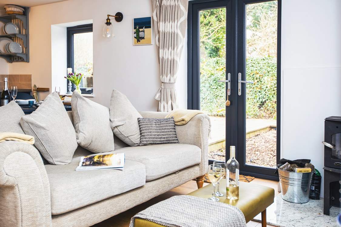Enjoy opening the patio doors in the warmer months and hearing nothing but the birdsong.