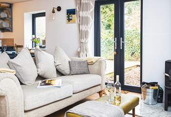Enjoy opening the patio doors in the warmer months and hearing nothing but the birdsong. 
