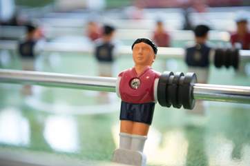 I'm sure no one will be able to resist a game of table football
