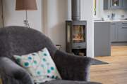 Snuggling up on a chilly evening is a real treat, especially when you have the wood-burner in action.