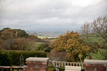 The view from the living-room window. Glorious even on a moody winter day.