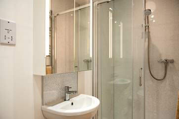 The en suite shower-room.