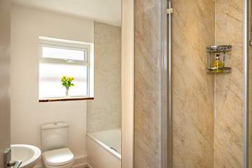 The family bathroom, enjoy a good soak.