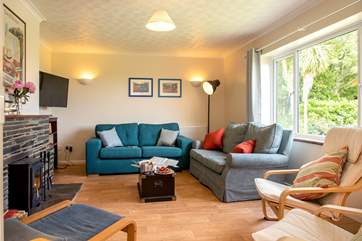 The house has plenty of comfortable seating.