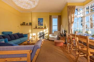 Spacious and light, there is room for you all here