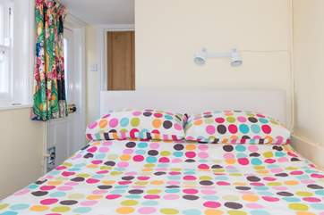 ...which leads into the double bedroom (sleeping one only)...