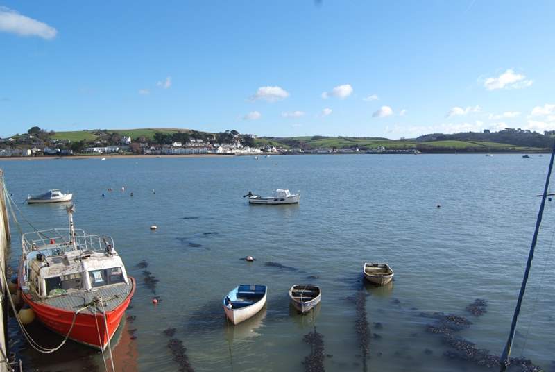 North Devon offers a wonderful coastline of rugged cliffs, harbours and seaside villages. This image is looking across at Instow from Appledore. Instow's beach is dog-friendly all year round.