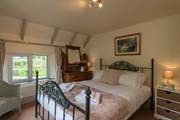 All the bedrooms are on the first floor. This is the master bedroom which looks out over the neighbouring orchard.