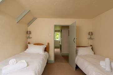All the bedrooms are off a lovely wide landing.