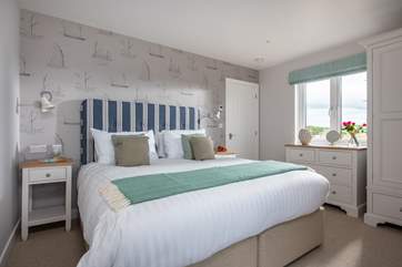 This bedroom opens to the fablous terrace (Bedroom 2).