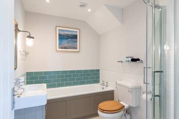 The family bathroom on the ground floor.