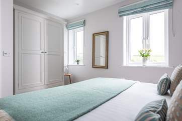 This bedroom is at the back of the property and overlooks the moorland (Bedroom 2).