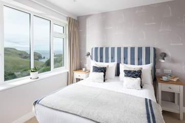 The master bedroom has the most wonderful outlook (Bedroom 1).