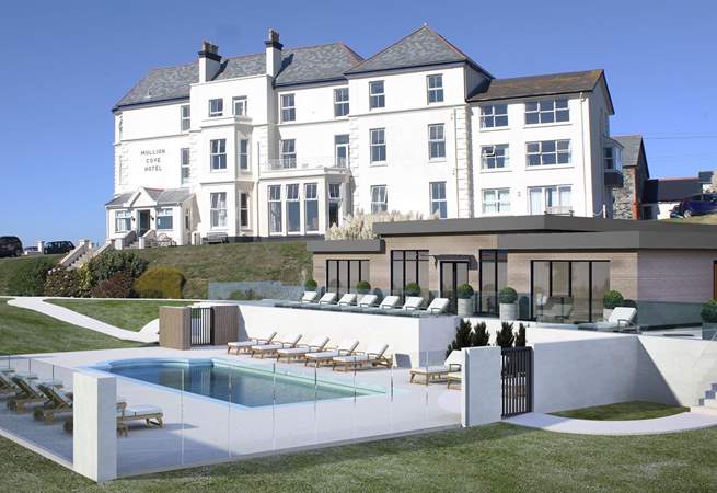 Guests staying in the apartments will also have use of the new facilities at the hotel including a solar heated outdoor swimming pool (seasonal opening).
