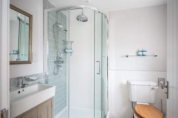 The master en suite shower-room.