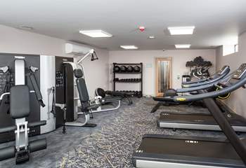 You will have complimentary access to the hotel's gym.