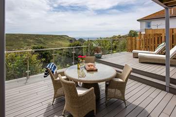 Enjoy the stunning views from your terrace.