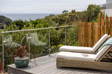 Lie back and relax.