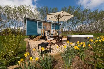 Escape the every-day at Crannaford Shepherd's Hut.