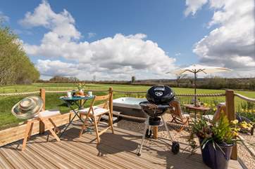 Fire up the barbecue and cook up a yummy supper.