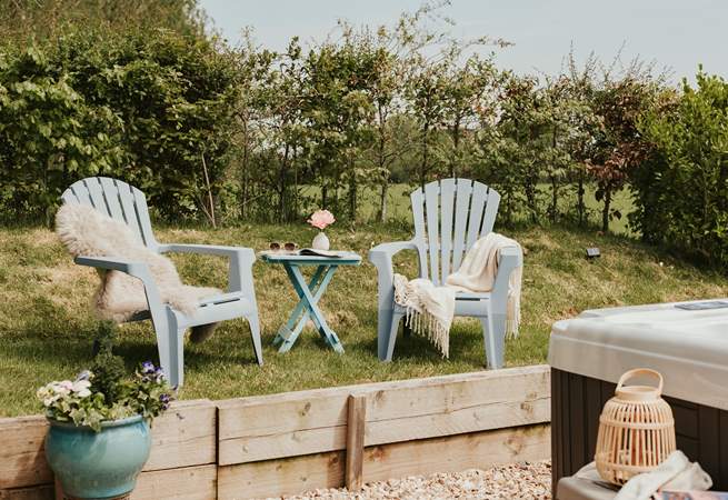 Take time to read or simply snooze in the afternoon sunshine. 