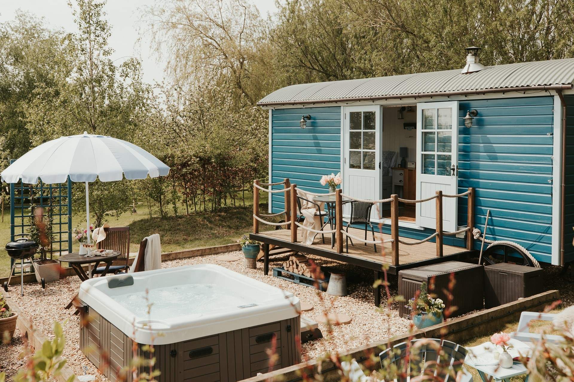 Say hello to Crannaford Shepherd's Hut. 
