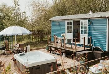 Say hello to Crannaford Shepherd's Hut. 