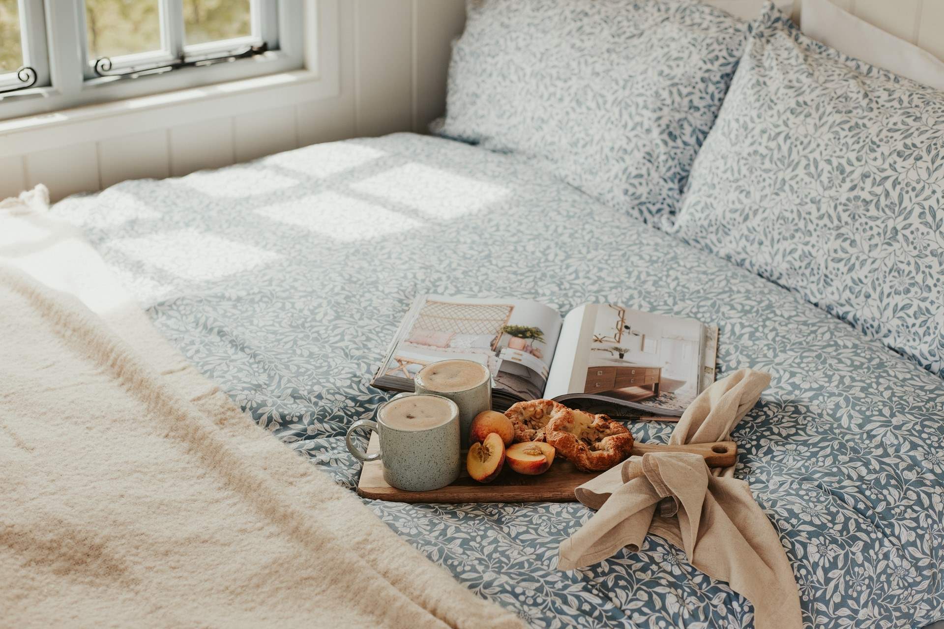 Or why not embrace a lazy breakfast in bed... 