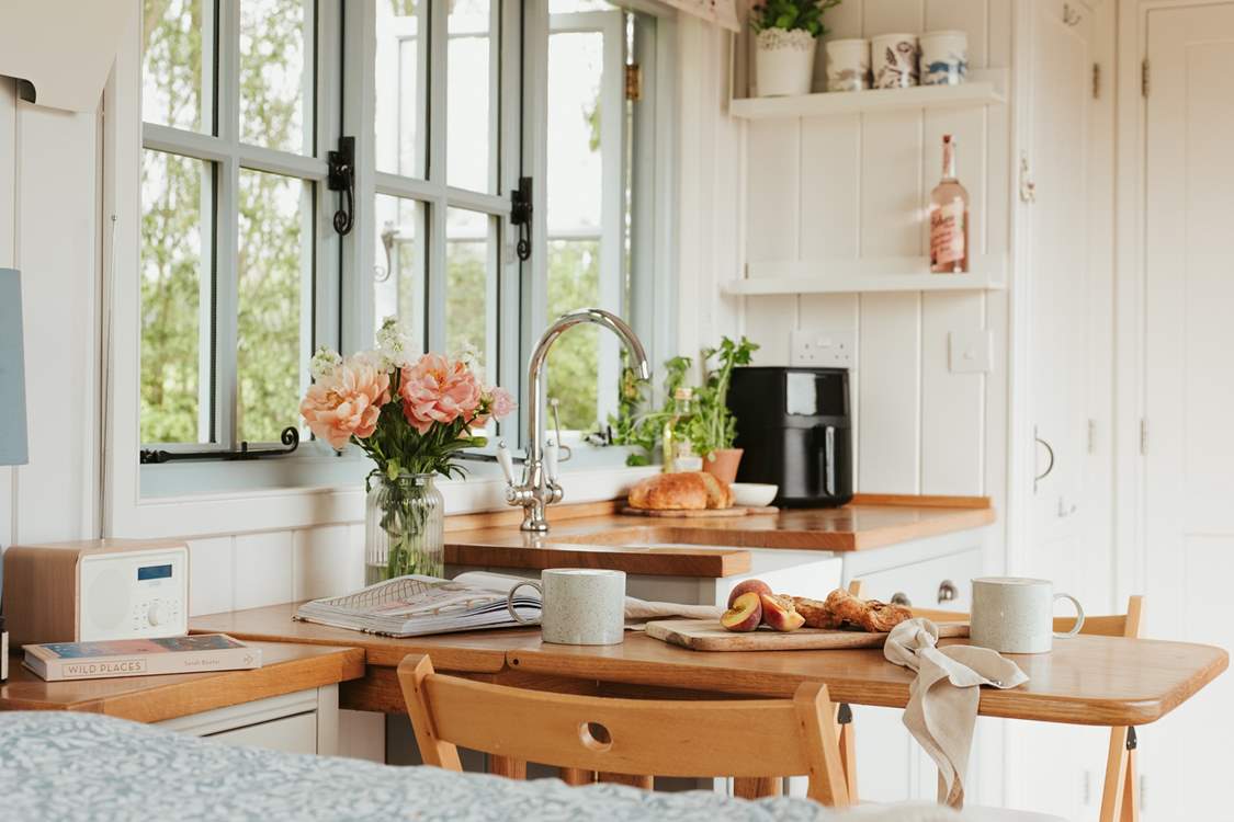 Savour the first sip of your morning coffee.