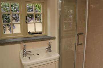 The ground floor shower-room.
