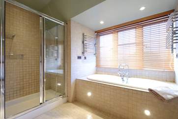 The en suite bathroom to Bedroom 1.