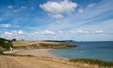 The Roseland Peninsula has some stunning beaches, this is Porthcurnick. - Thumbnail Image