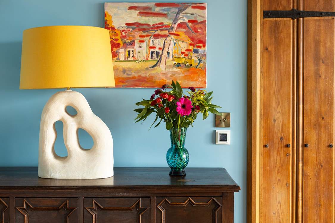 Arts and Crafts doors add character.