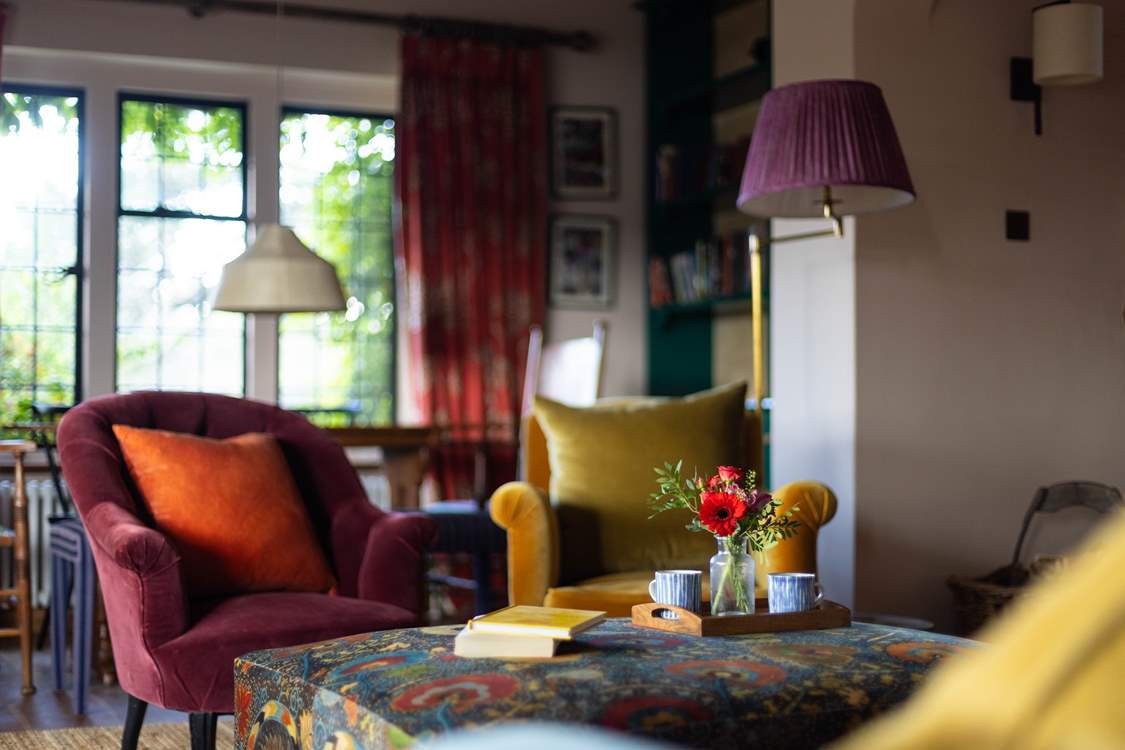 Enjoy the delightful furnishings.