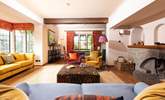 The cosy sitting-room in the main house. - Thumbnail Image