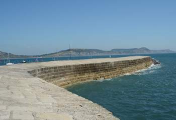 The iconic Cobb at Lyme Regis.