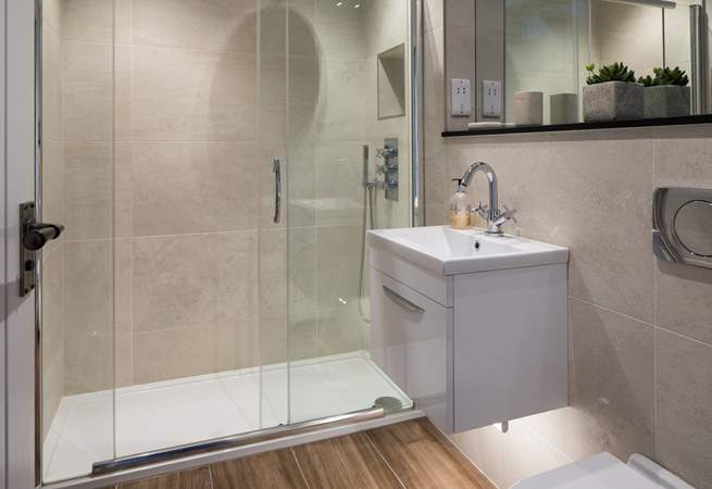 The spacious en suite shower-room for bedroom 1.