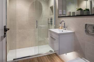 The spacious en suite shower-room for bedroom 1.
