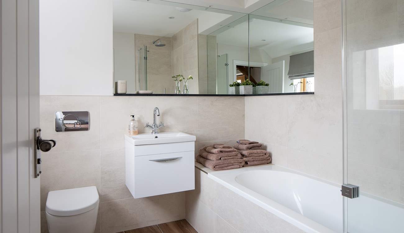 The en suite bathroom for bedroom 2.