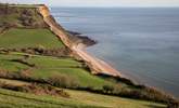 Nearby Salcombe Regis has impressive cliffs. - Thumbnail Image