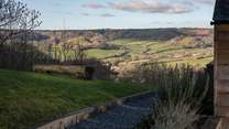 Amazing views from Larch Barn all year round.