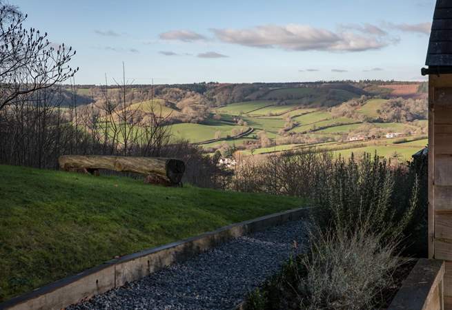 Amazing views from Larch Barn all year round.