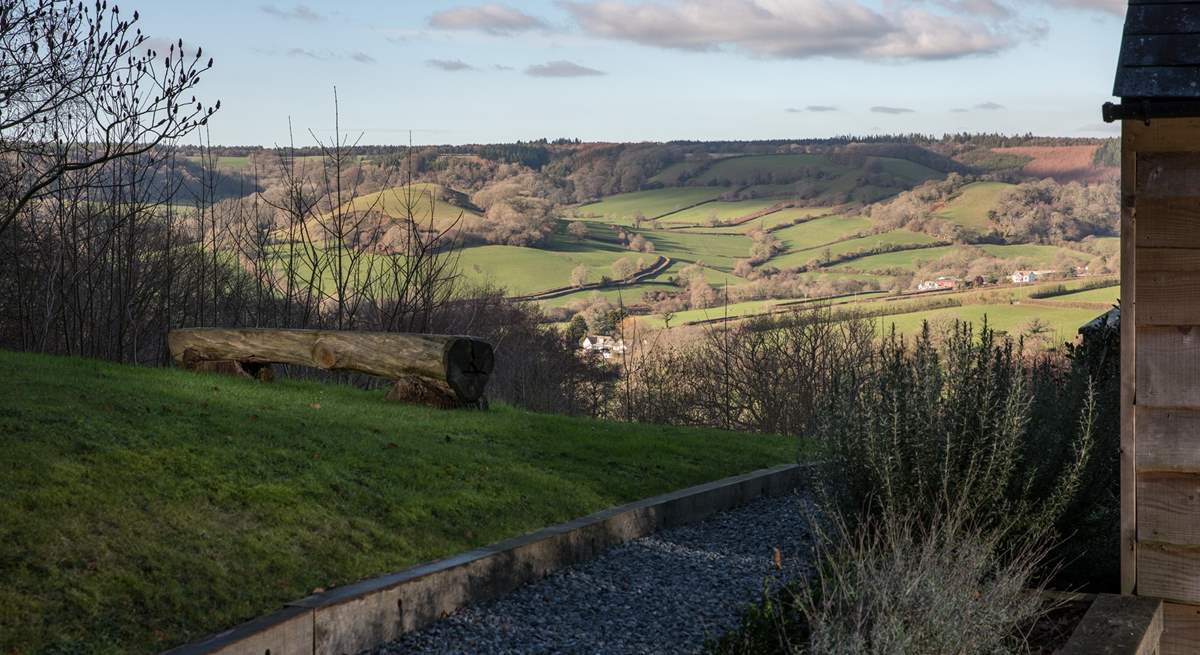 Amazing views from Larch Barn all year round.