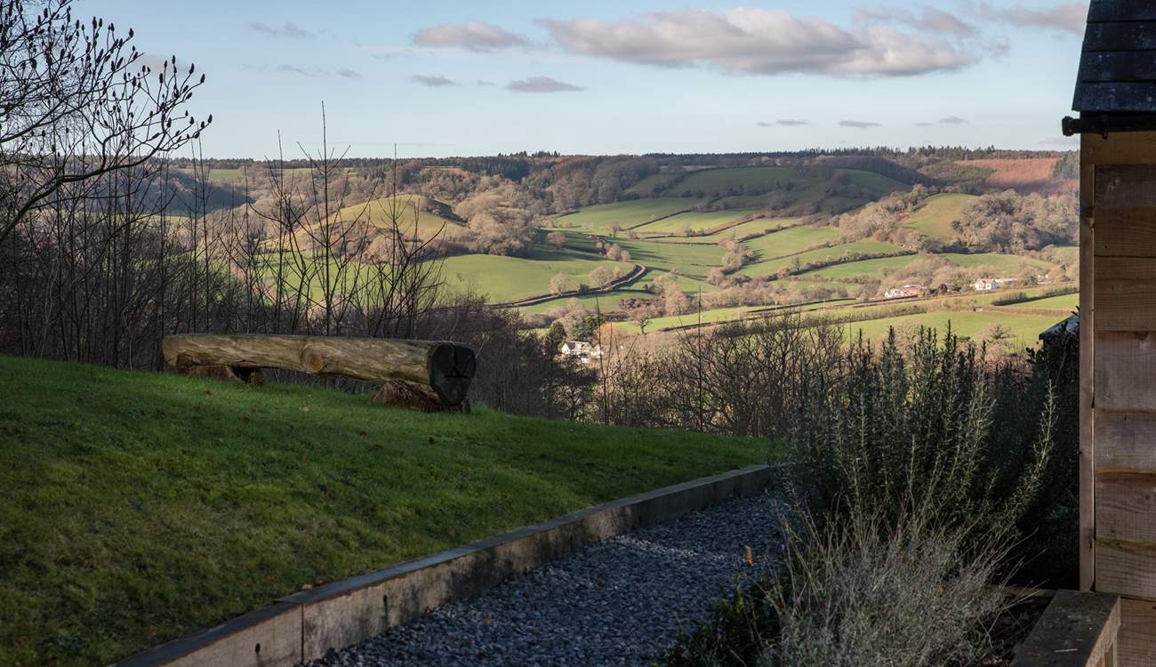Amazing views from Larch Barn all year round.